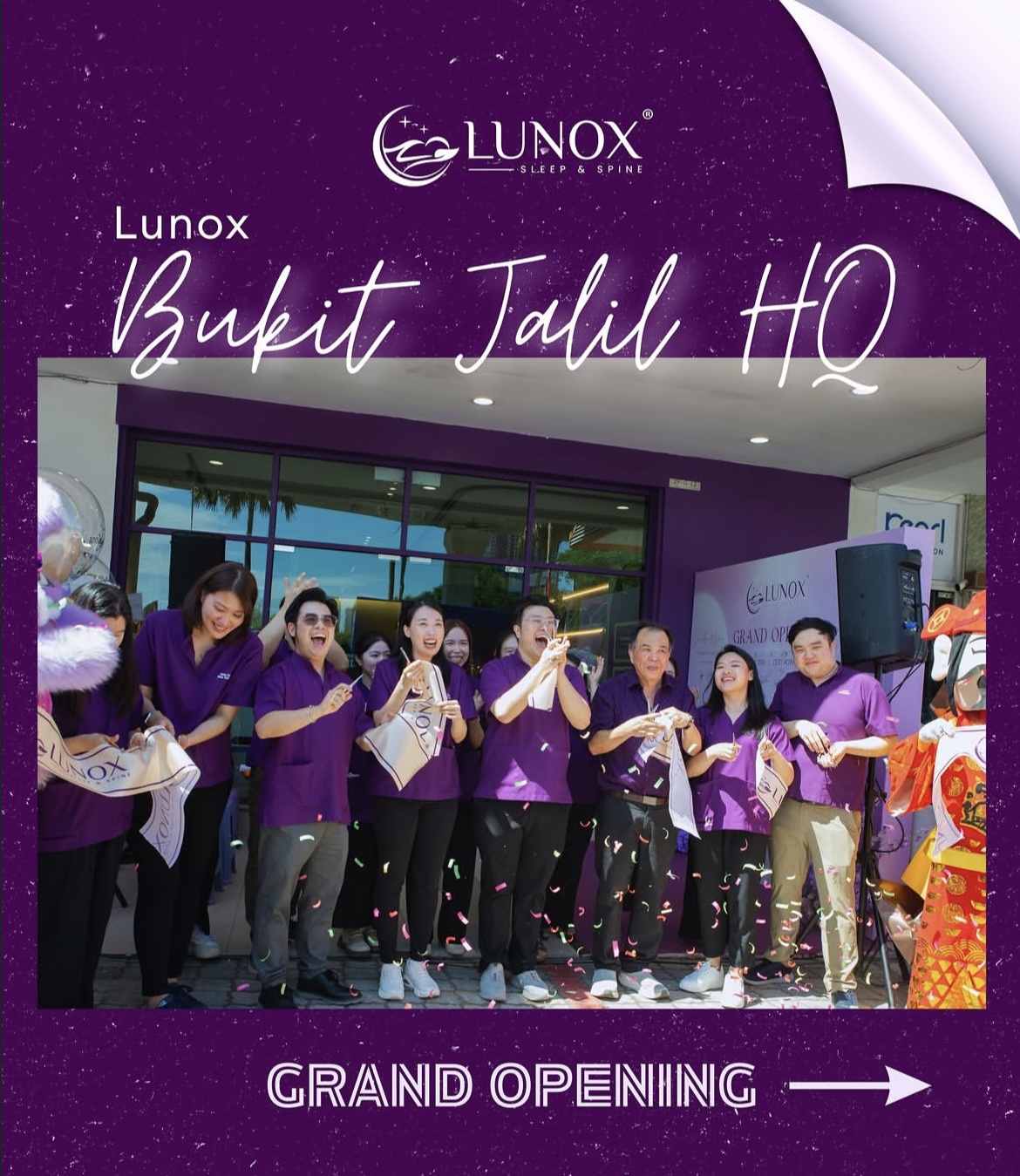 Lunox Bukit Jalil grand opening